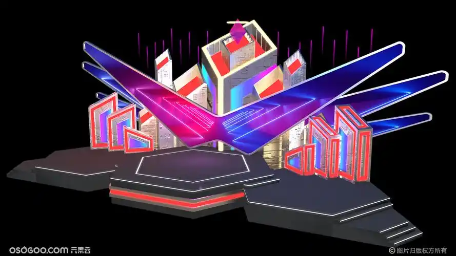 音乐节,电音节,嘉年华舞台设计