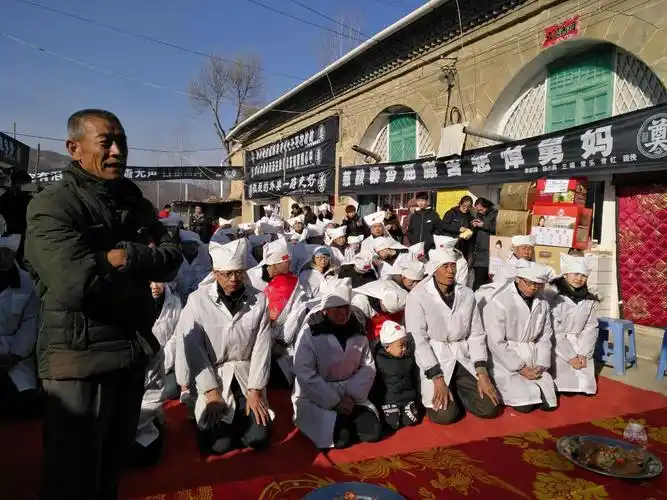 大姐吉海珍的葬礼照片纪录