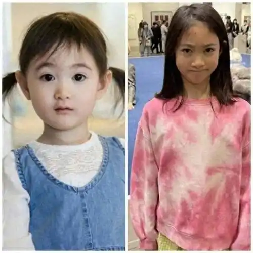 李小鹏女儿长变样了?13岁奥莉龅牙突出,牙缝很宽,总抿嘴不敢笑