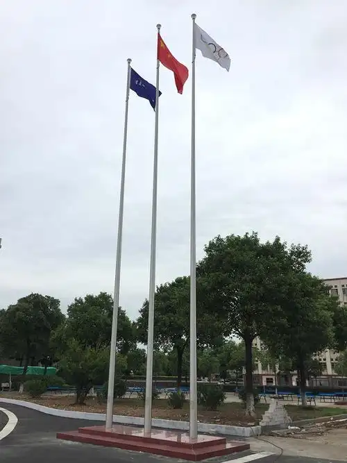 亳州中小学旗杆采购学校旗杆数量亳州弘扬不锈钢旗杆