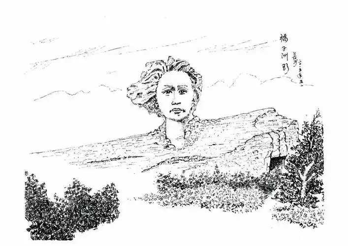 湖北长沙橘子洲头