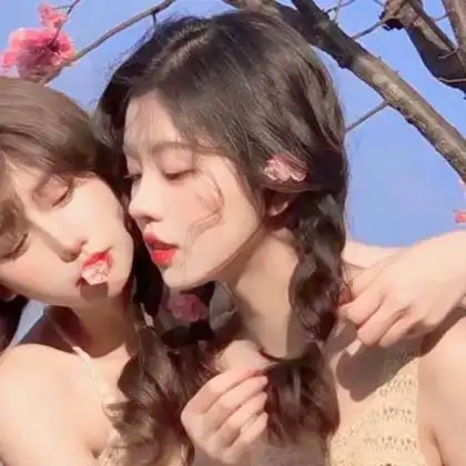 神仙闺蜜头像一人一半,高清仙气颜值爆表的闺蜜头像图片_闺蜜姐妹女生