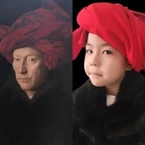 模仿世界名画模仿世界名画人物