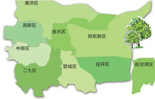 郑州市各区划分图 - 郑州疫区划分地图高清 - 实验室设备网