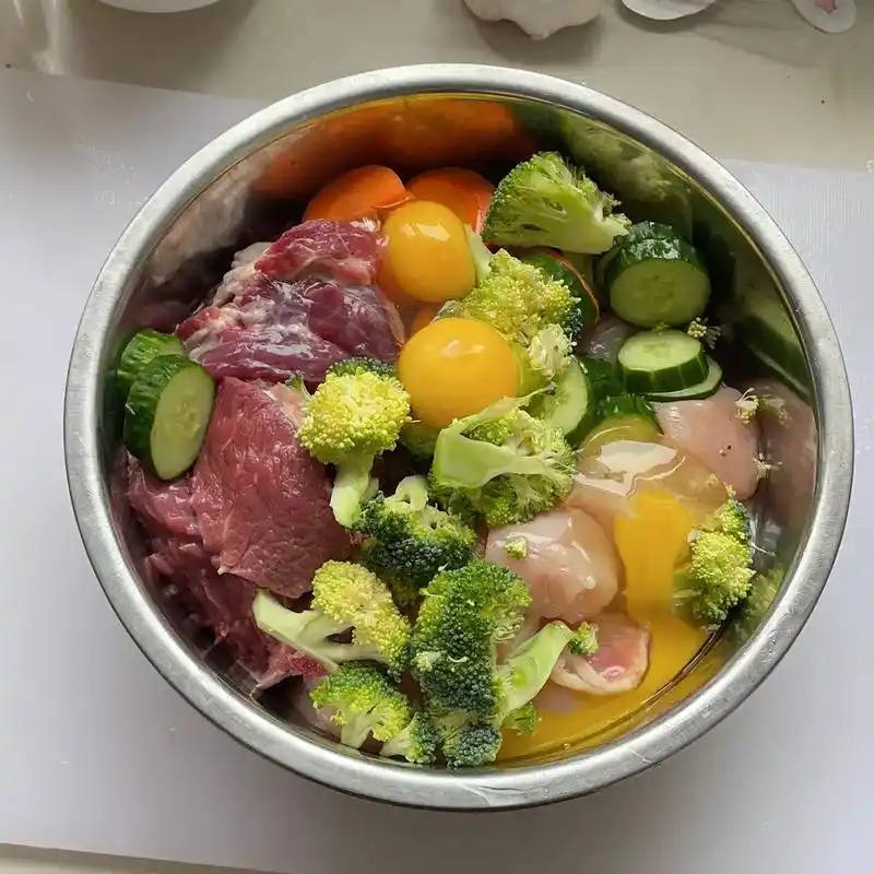 今天给小狗自制狗饭