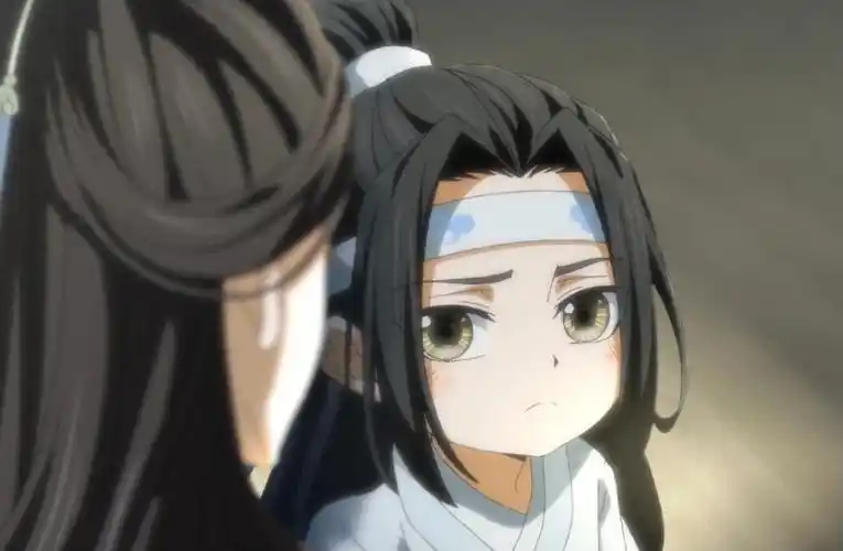 魔道祖师蓝湛小时候也太可爱了