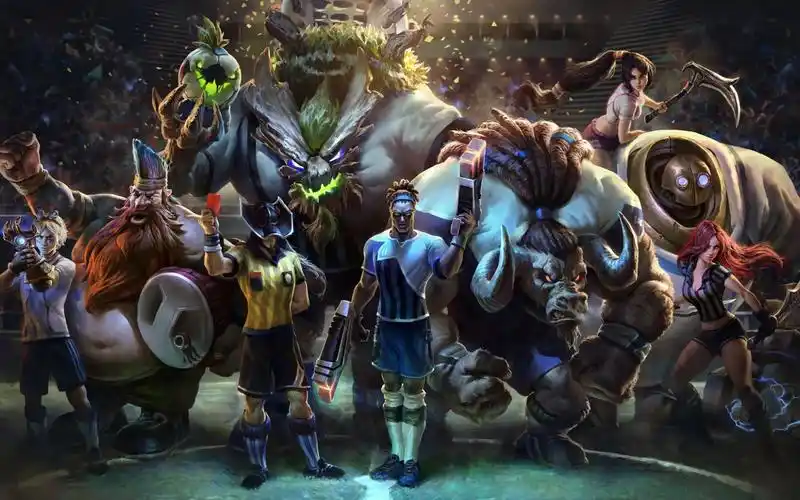 好玩的游戏英雄联盟全英雄高清图片电脑桌面壁纸第二辑