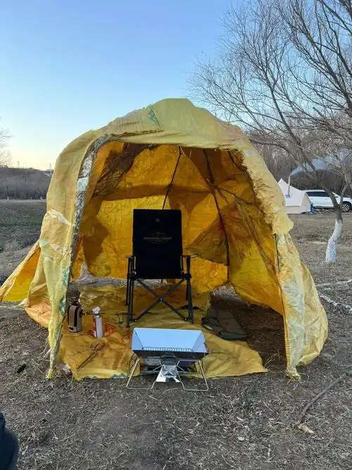 自制帐篷挑战球帐