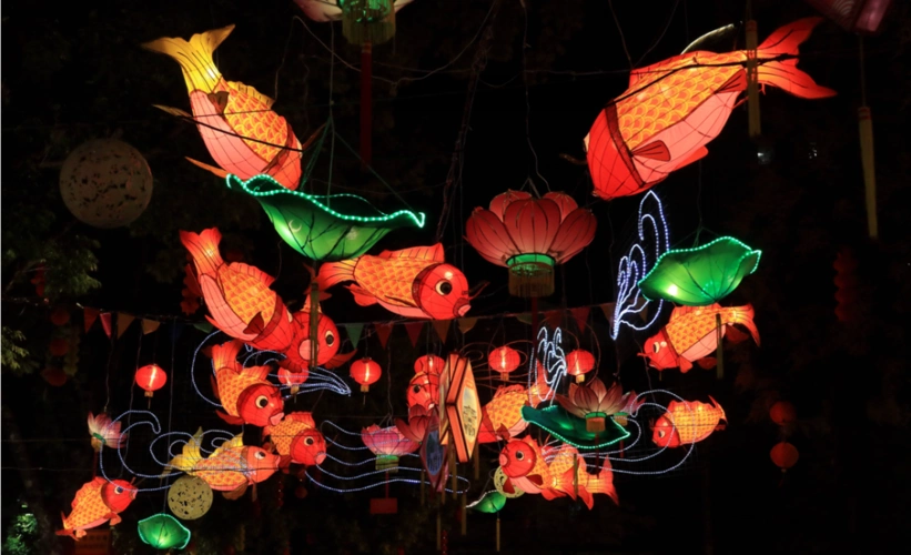 鱼灯闪烁!我在灯火阑珊处,把江门特有"元宵味"送给你