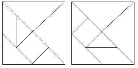 七巧板的简笔画与