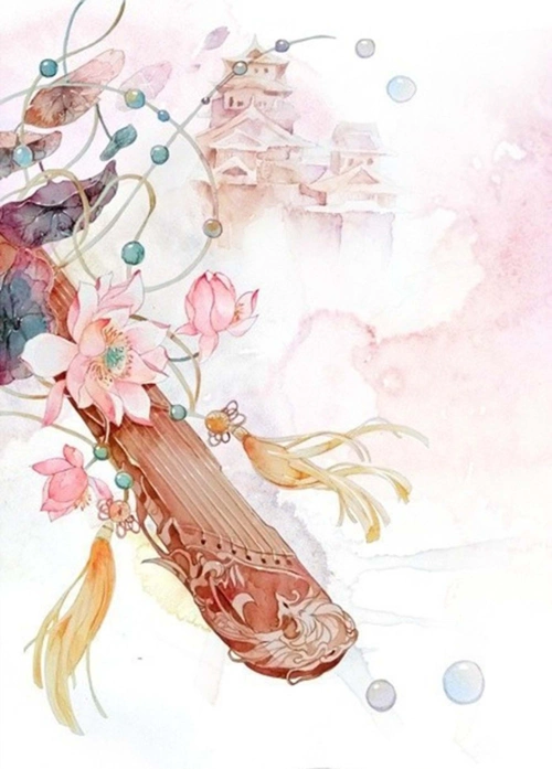 古风歌曲海报背景