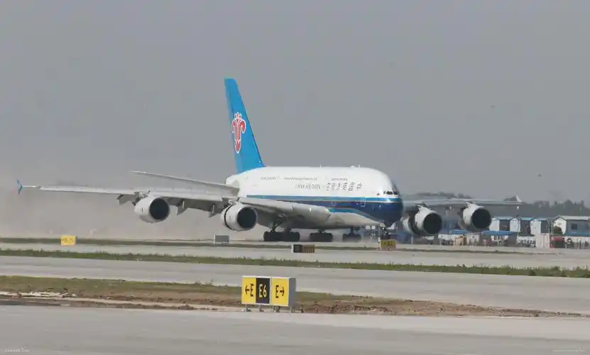 南航将使用空客a380客机执飞大兴-广州航班.