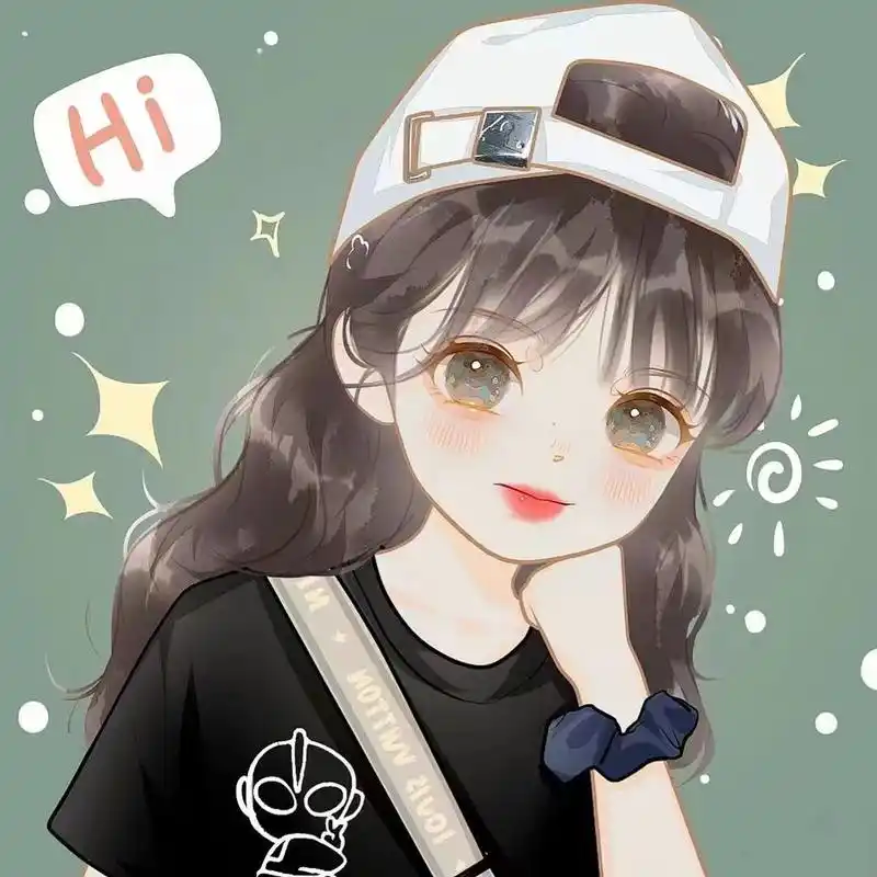 超可爱的卡通动漫手绘头像 / 小众女头 」 你负责貌美如花,我负责执笔