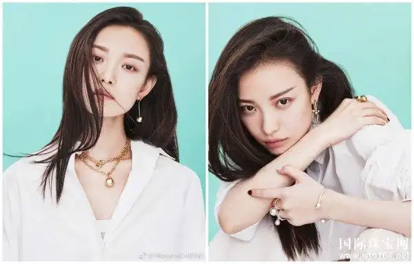 蒂芙尼中国区品牌形象大使的倪妮的大片