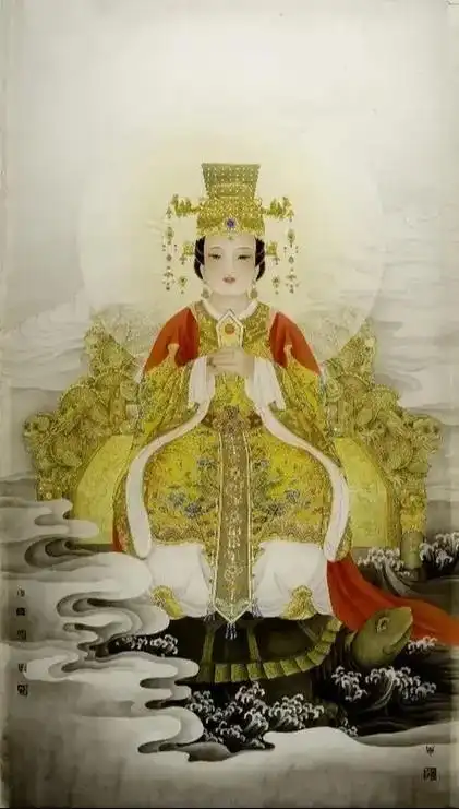 妈祖,又称天后,天后娘娘,天妃,天妃娘娘,天上圣母,湄洲娘妈等,居泉源