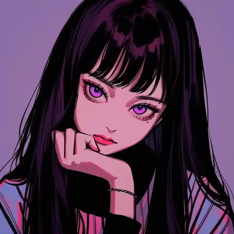 富江.今天也是为富江砰砰心动的一天呢#川上富江 #ai绘画  - 抖音