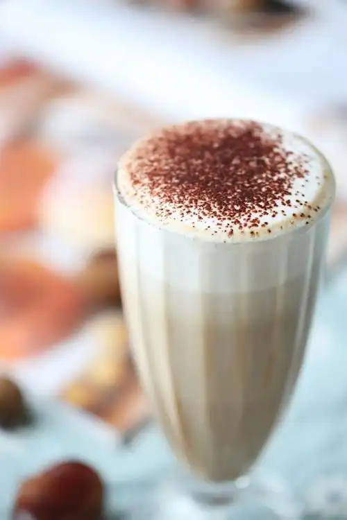 秋冬暖饮系列:可可栗子磨砂奶茶(8/16)