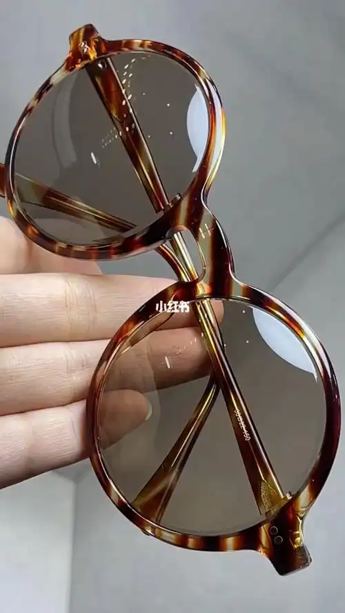 天然水晶石眼镜石头镜高端复古圆形眼镜