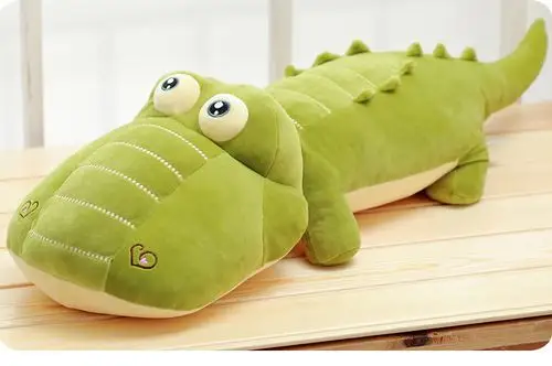 新款大号鳄鱼公仔抱枕 可爱软体鳄鱼玩偶 送朋友礼物可一件代发