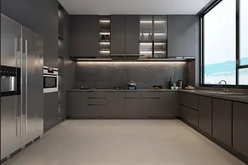 简约现代风格厨房装修效果图