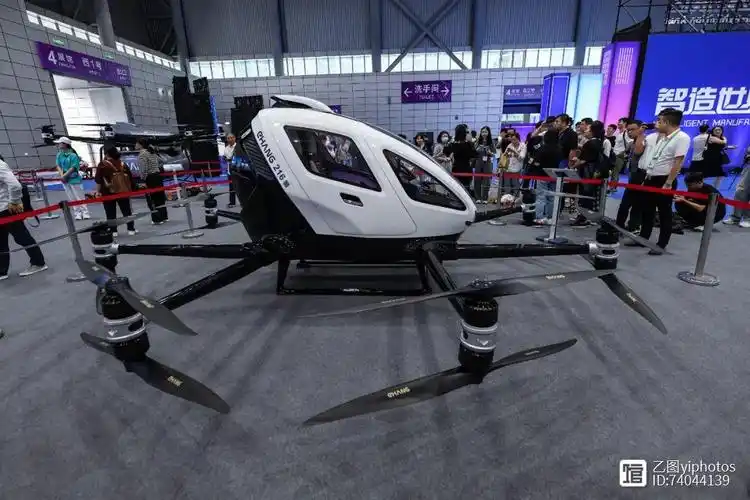 高精尖"空中科技"闪耀合肥,载人无人机惊艳亮相