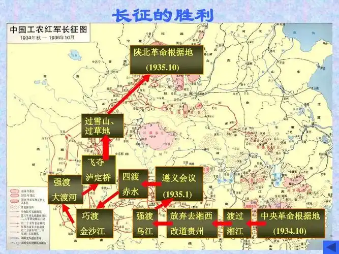 单元第13课 红军不怕远征难》(共12张ppt) 长征的胜利 陕北革命根据地