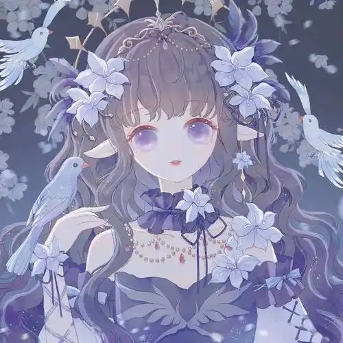 仙女必备的动漫闺蜜头像_平安_wi-fi_图片