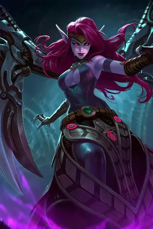 英雄联盟堕落天使莫甘娜皮肤12