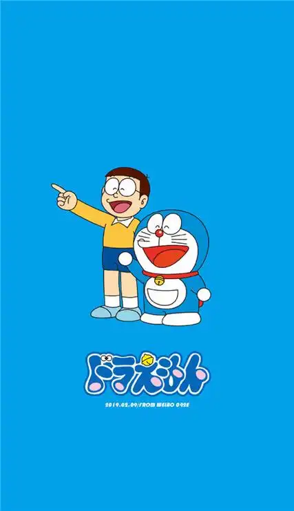 卡通人物手机壁纸可爱高清大全 哆啦a梦比卡丘粉红豹-卡通皮肤