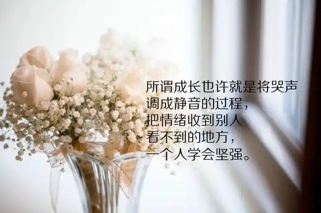 朋友圈深入人心的人生哲理感悟语录,非常走心的早安心语