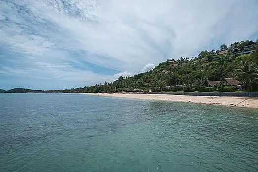 泰国苏梅岛海边自然风光,热带海岛海洋风景