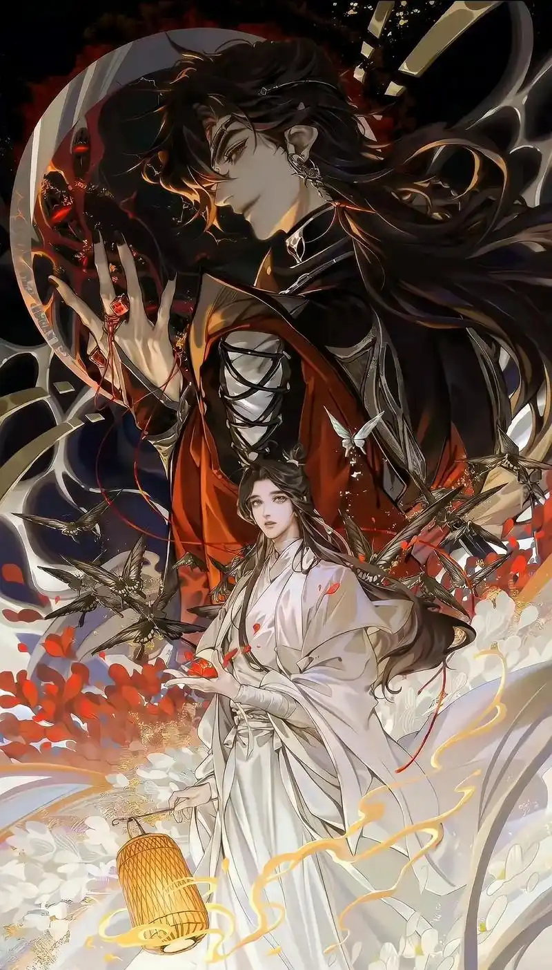 天官赐福,百无禁忌.#天官赐福 #天官赐福动画 #谢怜 #花 - 抖音