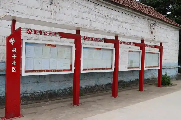 团林镇北泉子一村政务公开栏