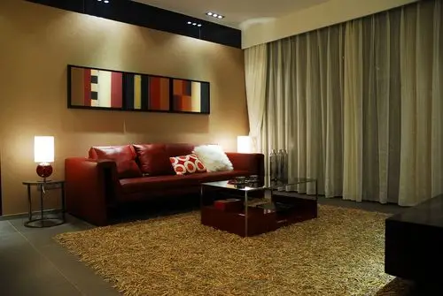 现代风格客厅沙发背景墙装修效果图