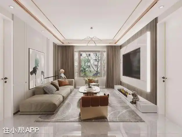 天午盛装饰118㎡现代轻奢设计,让家变的更舒适!