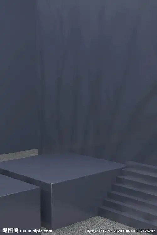 电商场景 产品空间场景 合成 数码产品 蓝牙耳机,3d空间场景设计素材