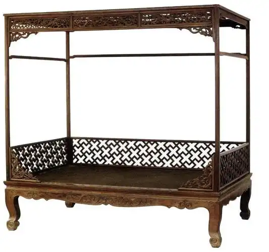 ▕ 黄花梨四柱架子床 清初 绍兴