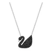 施华洛世奇黑色天鹅(大) iconic swan 女项链情侣礼物 - 价格￥345.