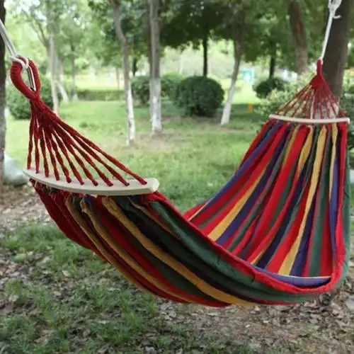 挂树上的吊绳绳网吊床户外秋千网状网兜大人吊床