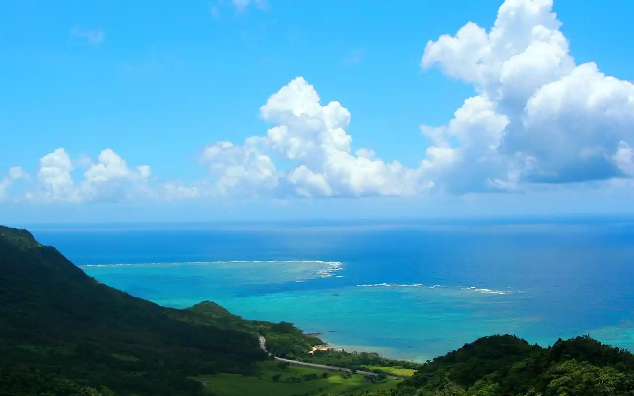 日本冲绳岛唯美风景图片桌面壁纸