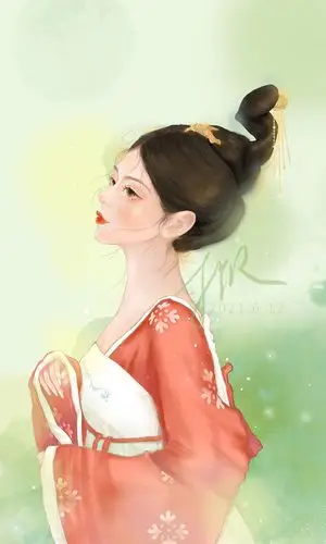 国风古装人物插画