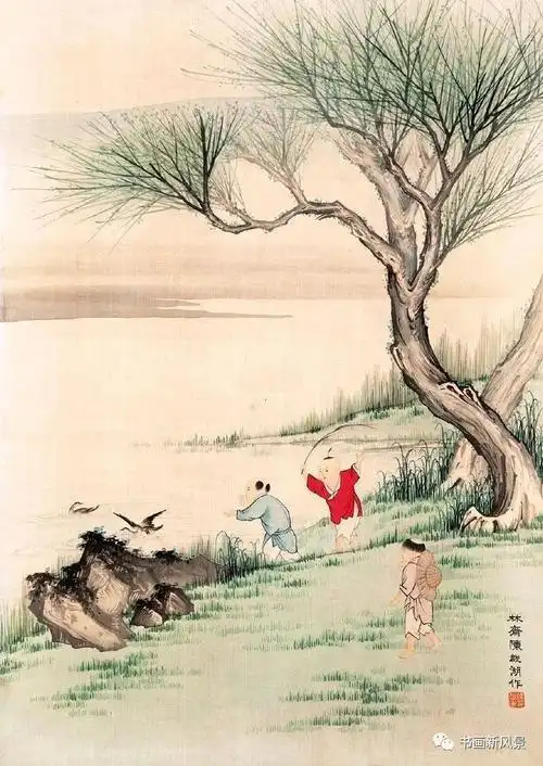 古代婴戏图 - 美篇