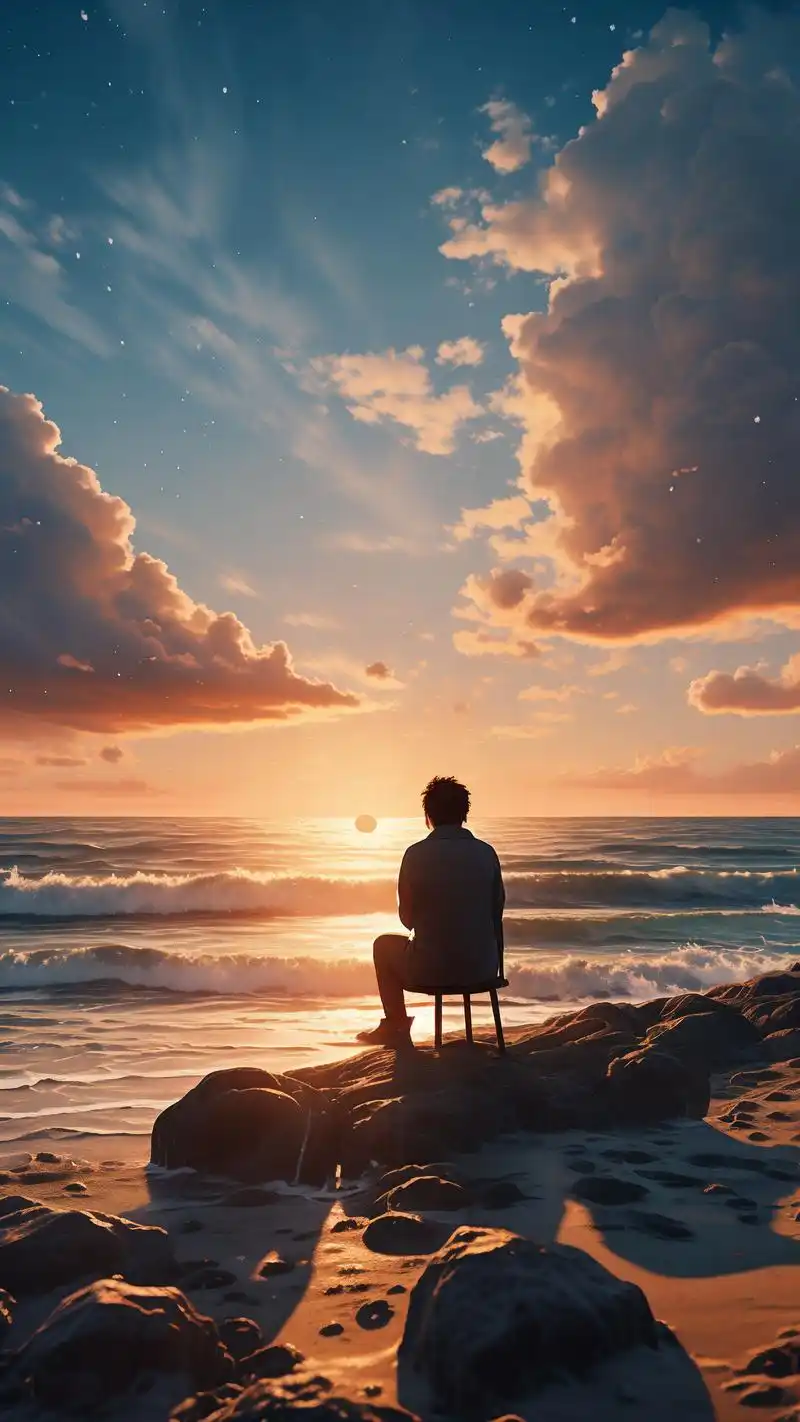 深夜一个人,伤感壁纸陪你93 每当深夜降临,是不是感觉孤独和伤感涌