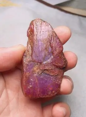 天然无烧红宝石原石原矿原料把玩收藏正品包邮永顺珠宝非洲矿区