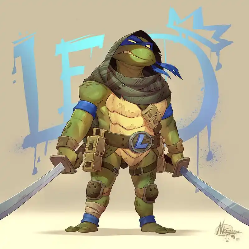 开黑头像推荐,忍者神龟,快分享给你的好基友