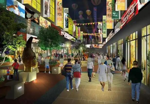 商业街效果图图片装饰装修素材免费下载(图片编号:2986251)-六图网
