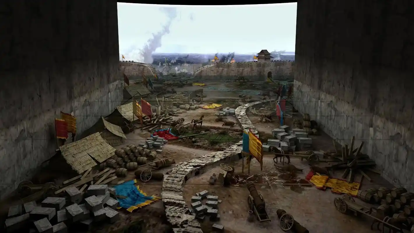 《天京保卫战》战争场景沙盘设计 太平天国历史博物馆  - 抖音