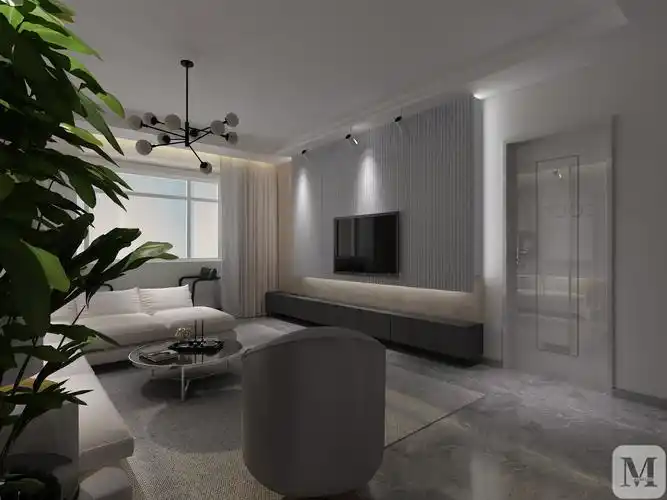 1万116㎡简约三房装修北欧风格的小户型