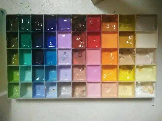 水粉48色24格排色方案,急求~多谢大神指点