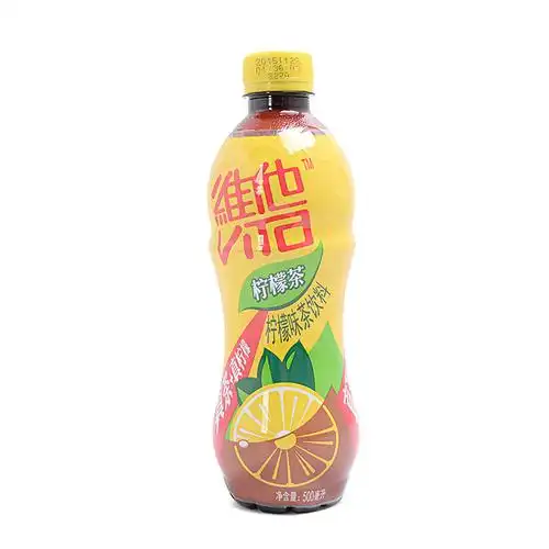维他命柠檬茶_维他柠檬茶饮料500毫升/瓶原味清新元气混装混合维他真